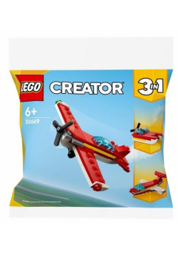LEGO(R) CREATOR 30669 (30szt) Kultowy czerwony samol