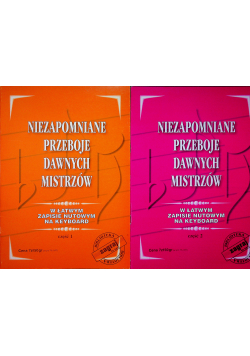 Niezapomniane przeboje dawnych mistrzów 2 tomy