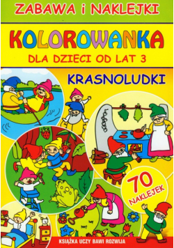 Kolorowanka Krasnoludki