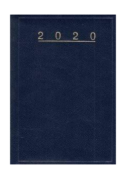 Terminarz 2020 B7 Caribe granatowy