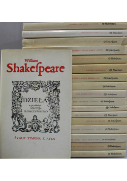 Shakespeare Dzieła 17 tomów