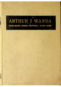 Arthur i Wanda tom I ok 1928 r