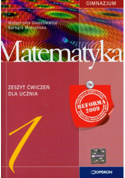 Matematyka 1: zeszyt ćwiczeń