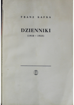 Kafka Dzienniki