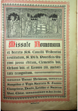Missale Romanum ok 1893 r.