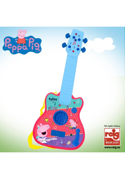 Gitara dla malucha Świnka Peppa
