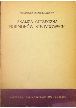 Analiza chemiczna hormonów sterydowych