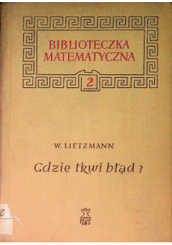 Gdzie tkwi błąd