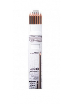 Ołówek grafitowy 4H-HB (6szt)