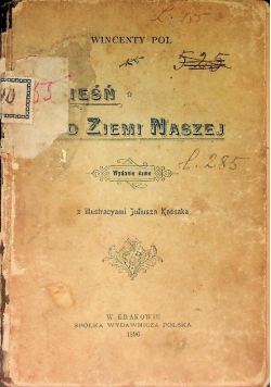 Pieśń o ziemi naszej 1896 r.
