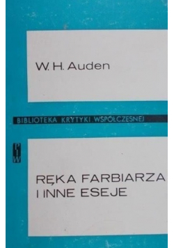 Ręka farbiarza i inne eseje