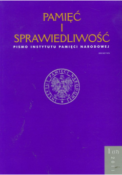 Pamięć i sprawiedliwość 1/17/2011