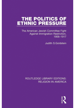 The Politics of Ethnic Pressure