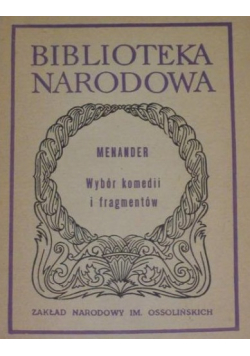 Wybór komedii i fragmentów
