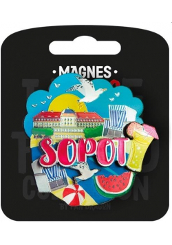 Magnes I love Poland Sopot ILP-MAG-C-SOP-07
