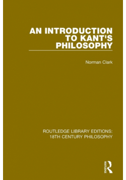 An Introduction to Kant's Philosophy