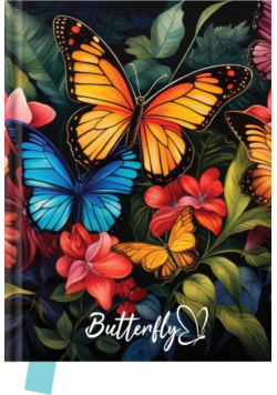 Pamiętnik Butterfly 80 kartek