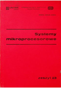 Systemy mikroprocesorowe Zeszyt 23