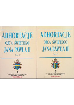 Adhortacje Ojca Świętego Jana Pawła II Tom 1 i 2