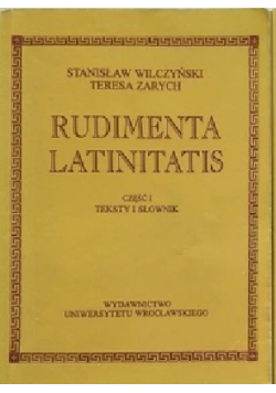 Rudimenta Latinitatis Cz I
