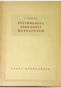 Psychologia zdolności muzycznych