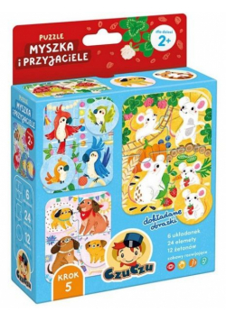 Puzzle Myszka i przyjaciele CzuCzu