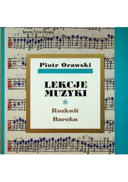 Lekcje muzyki Rozkwit Baroku
