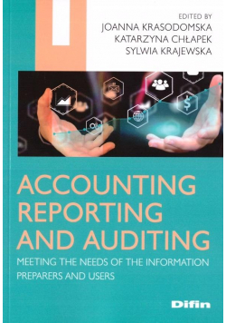 Accounting reporting and auditing