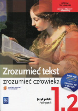 A. - Zrozumieć tekst zrozumieć człowieka 1 Podręcznik część 2