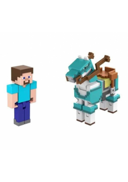 Minecraft Figurki podstawowe 2-pak + akcesor HDV39