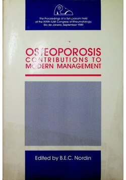 Osteoporosis contribution to modern management