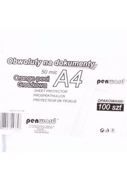 Obwoluta A4 50 mic groszkowa 100szt