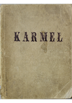 Karmel 1931 r.
