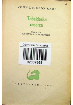 Tabakierka cesarza