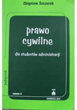 Prawo cywilne dla studentów administracji
