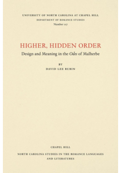 Higher, Hidden Order