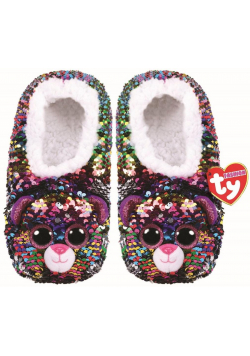TY Fashion Dotty - Cekinowe pantofle Lampart