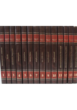 Literatura polska Tom 1 do 14