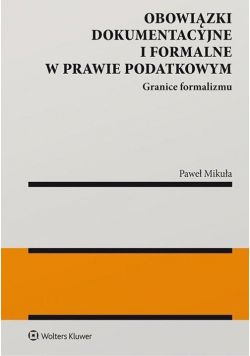 Obowiązki dokumentacyjne i formalne w prawie..