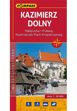 Mapa turystyczna - Kazimierz Dolny 1:35 000