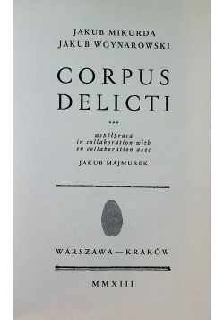 Corpus Delicti
