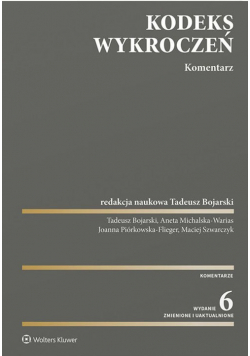 Kodeks wykroczeń Komentarz
