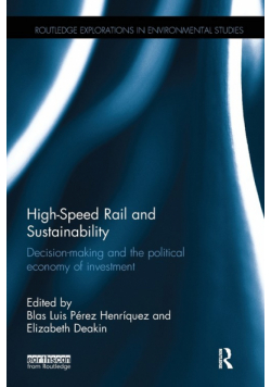 High-Speed Rail and Sustainability