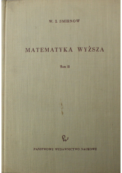 Matematyka Wyższa Tom II