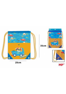 Workoplecak Auta 25x35cm