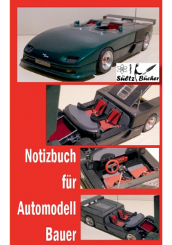 Notizbuch für Automodell-Bauer