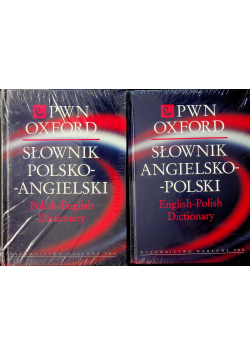 Słownik angielsko polski Oxford 2 Tomy Nowe