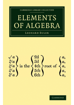 Elements of Algebra