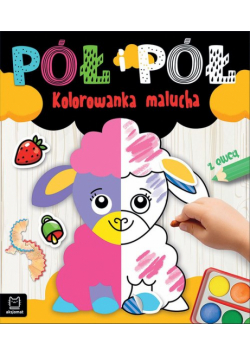 Pół i pół. Kolorowanka malucha z owcą