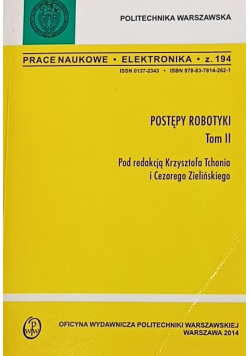 Postęp robotyki Tom II